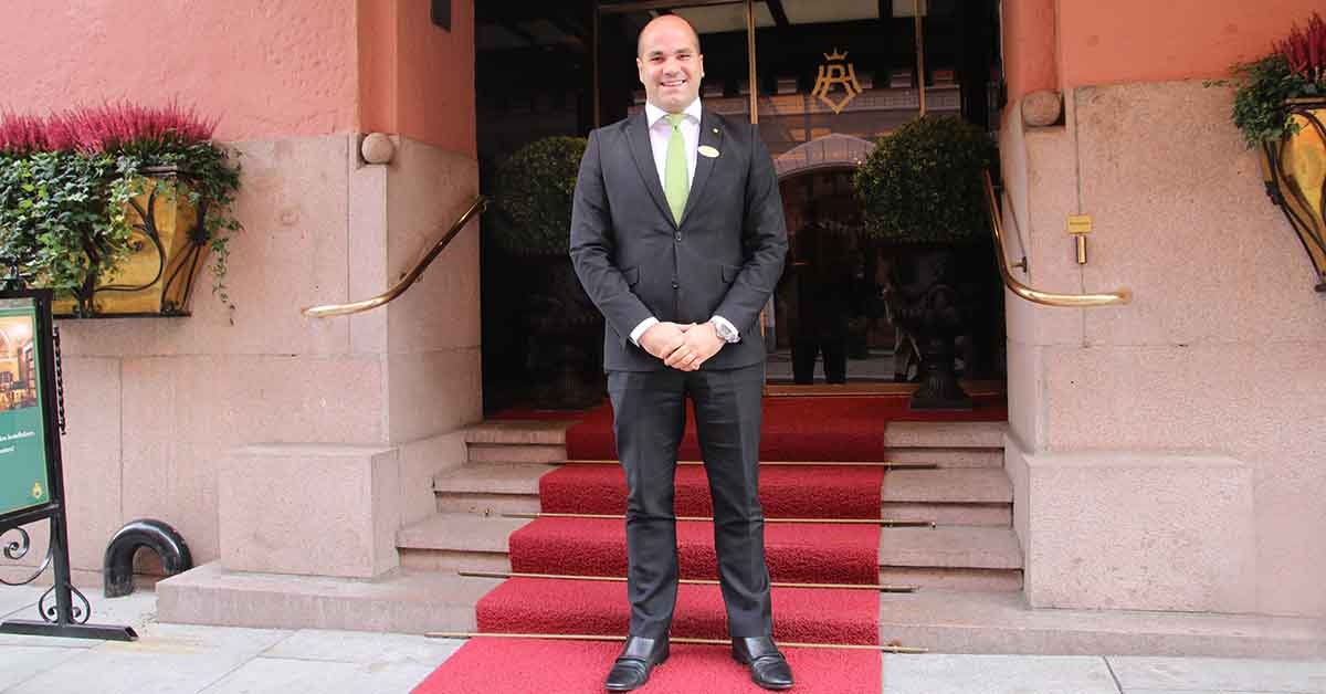 Gunnar Fure Sjølie, HR-sjef ved Hotel Bristol