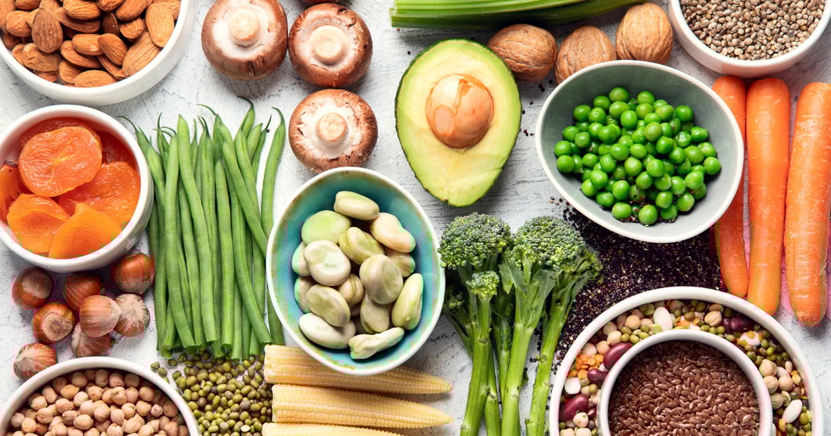 Ulike plantebaserte ingredienser
