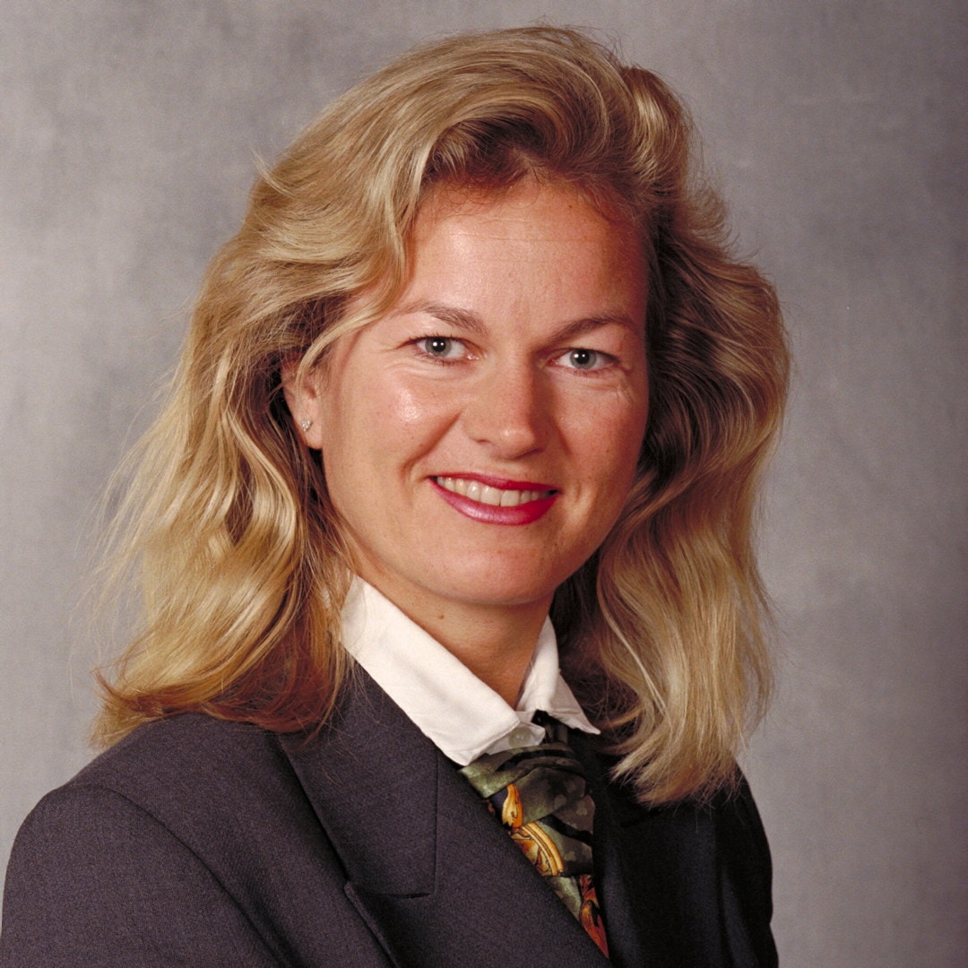 Portrettbilde av en ung Kristin Krohn Devold