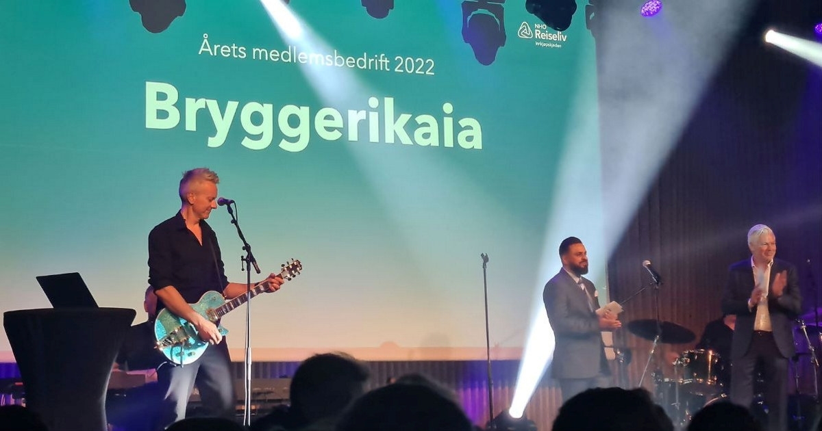 Prisutdeling årets medlem 2022 Bryggerilkaia