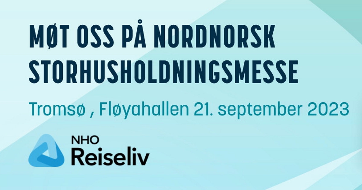 Et banner med illustrasjon og tekst