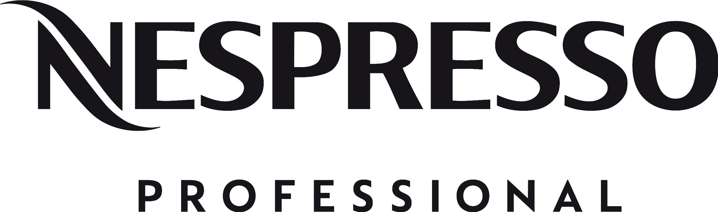 Logo nespresso sort. foto.